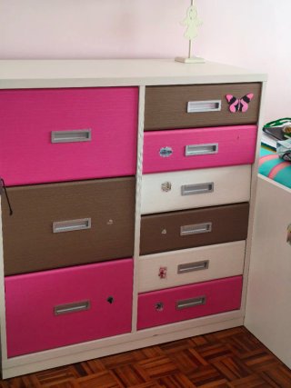 Habitación de niña como nueva