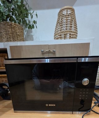 Microondas Integrado Bosch 60x38 profundidad 36,5c
