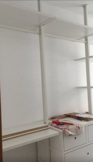 Vestidor modular blanco