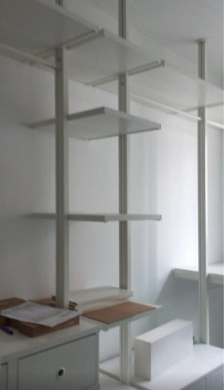 Vestidor modular blanco
