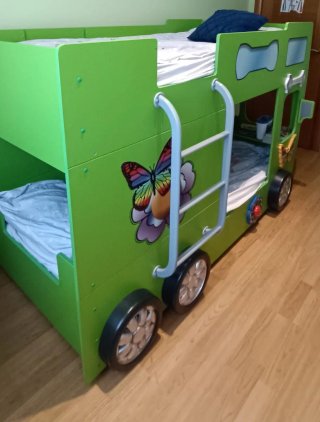 Litera Cama Tren Autobús Escolar