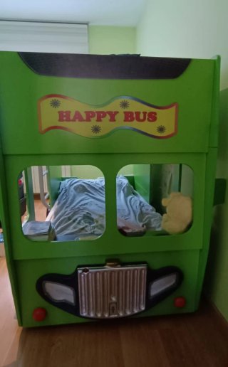 Litera Cama Tren Autobús Escolar