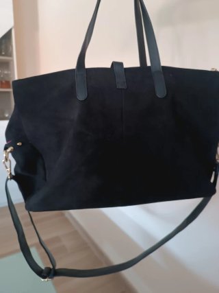 Bolso Maxi Piel Negro Noco