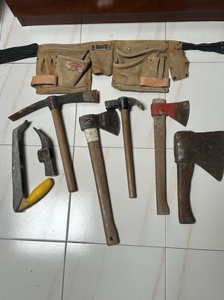 Lote herramientas construcción