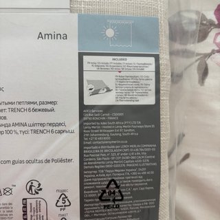 Cortinas Inspire Amina 200x280cm