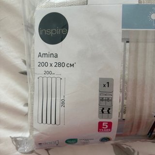 Cortinas Inspire Amina 200x280cm