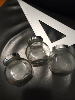 Portaspezie IKEA Vetro e Metallo