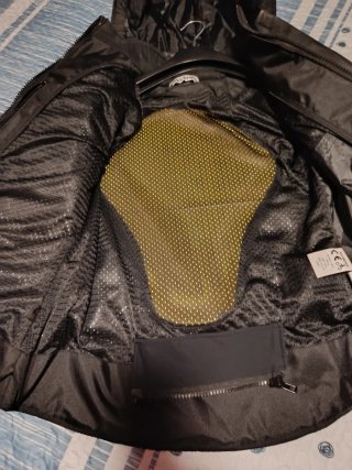 Chaqueta Moto Mujer Negra