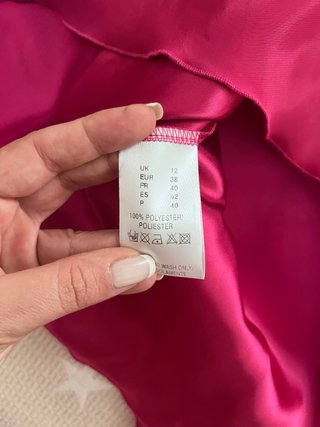 Vestido fiesta con fular talla única