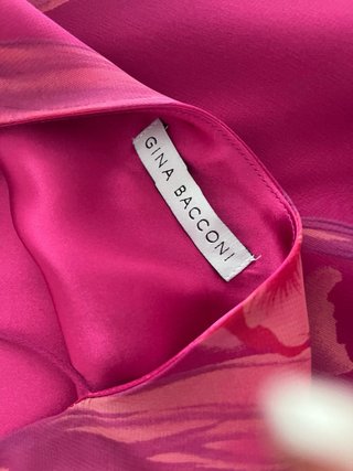 Vestido fiesta con fular talla única
