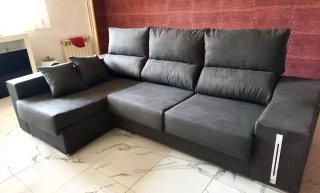 Sofá sofa cama sillón tela rinconero SOFA NUEVO❗