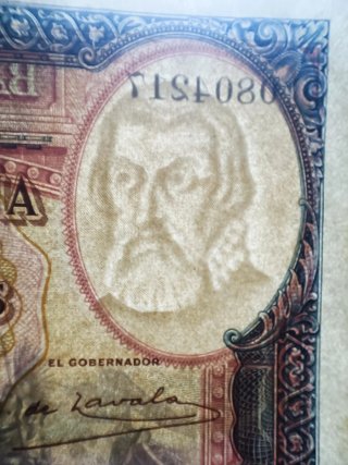 Billete 500 pesetas 1935 El Banco de España