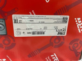 Discos Freno TRW Audi A4 B5 NUEVOS, SIN USAR