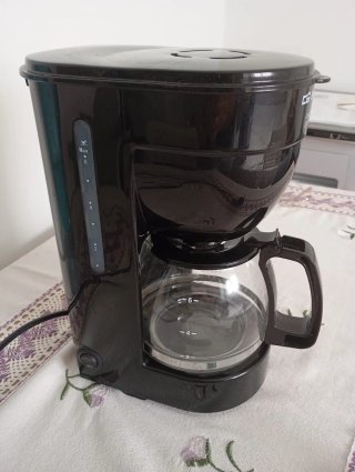 Cafetera Negra 6 Tazas