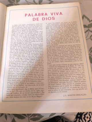 La Biblia, Antiguo y Nuevo testamento, 6 tomos