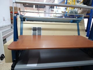 Máquina estendedora tubular + mesa 7m