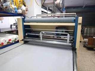 Máquina estendedora tubular + mesa 7m