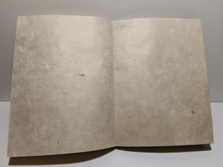 Cuaderno hecho a mano