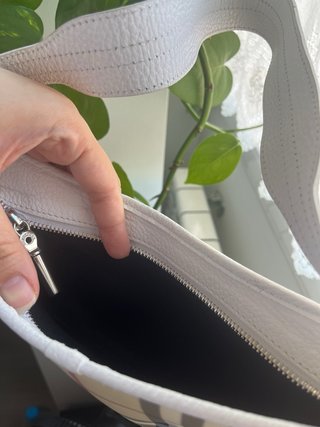 Bolso Burberry Clásico Cuero y Lona