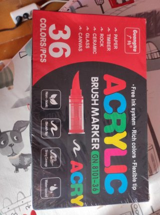 Rotuladores Acrílicos GuangNa 36 Colores
