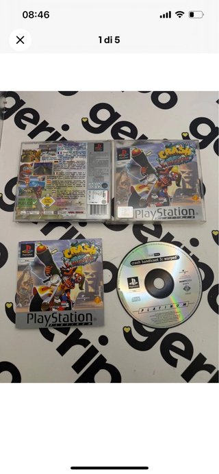 Crash Bandicoot Warped PS1 Playstation 1