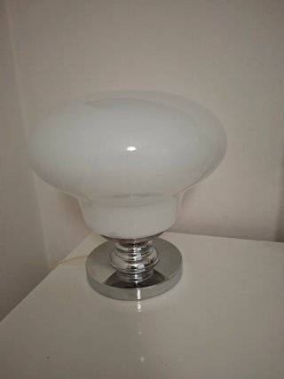 Lampada vintage vetro e metallo