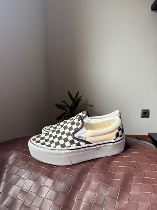 Zapatillas Vans Slip-On Plataforma Clásicas