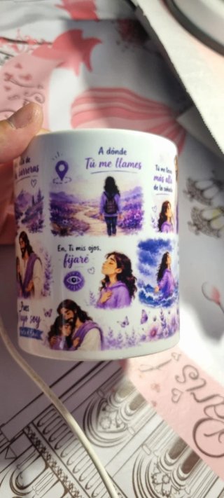 Taza personalizada Que Tu espíritu me guíe