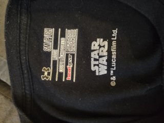 Camiseta Under Armour Star Wars Darth Vader
