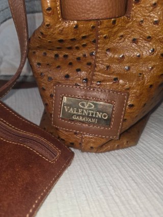 Bolso Valentino Garavani Piel Avestruz Vintage