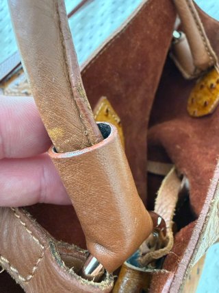 Bolso Valentino Garavani Piel Avestruz Vintage