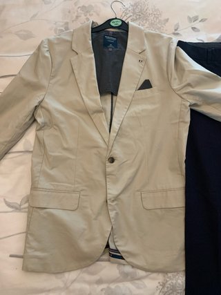 Traje Americana y Pantalón Nukutavake Beige