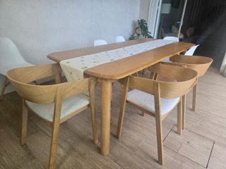 8 Sillas Madera sklum nuevas Modernas Reposabrazos
