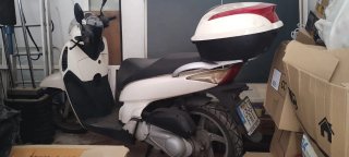 Honda SH 125i Scooter Blanca 2008
