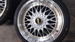 KIT BBS 17 5x112/5x120 BMW/Mercedes