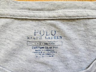 Camiseta Polo Ralph Lauren Gris Talla L