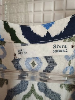 Vestido Sfera Verano Talla L. No usado.