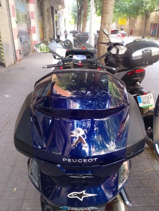 Peugeot Metropolis 2022 6000km Azul Oscuro