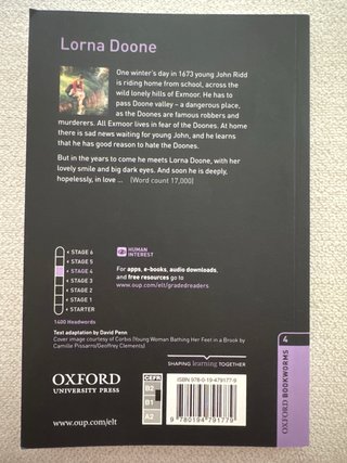 Libro: Lorna Doone en inglés