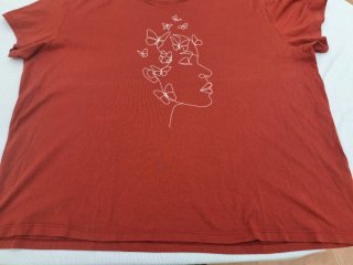 Camiseta T-Shirt Talla 54. Medidas en descripción