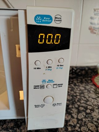 Microondas Zanussi Blanco