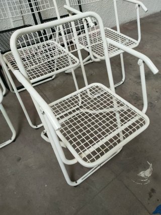 Sillas Metálicas Federico Giner   Plegables.