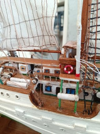 Maqueta barco Juan Sebastián Elcano
