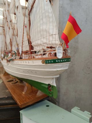 Maqueta barco Juan Sebastián Elcano