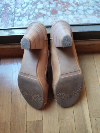 Sandalias Pikolinos tacón marrón