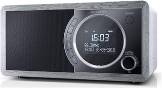 Sharp radio digital portátil bluetooth rosa