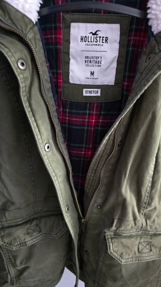 Abrigo Hollister Talla M