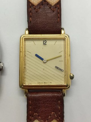 Lote de 3 relógios Vintage Seiko