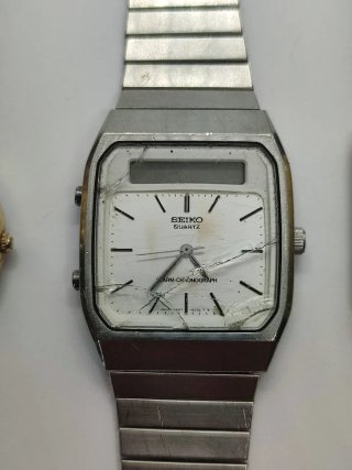 Lote de 3 relógios Vintage Seiko