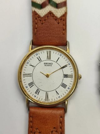 Lote de 3 relógios Vintage Seiko